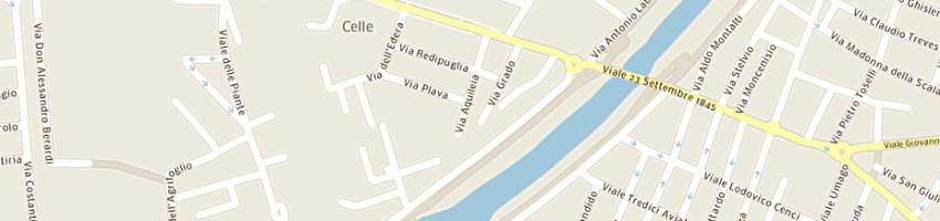 Mappa della impresa andreani paride a RIMINI