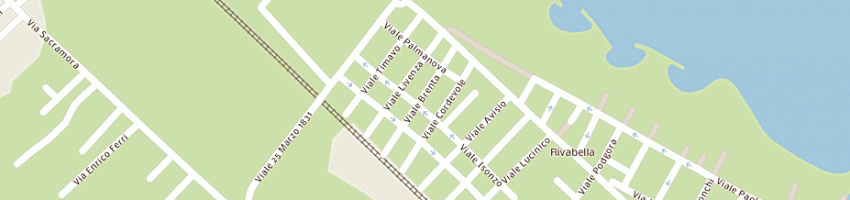 Mappa della impresa pensione sorci a RIMINI