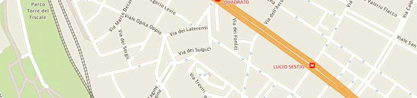Mappa della impresa sama di proietti cosimi giuseppe a ROMA