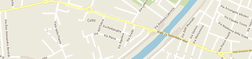 Mappa della impresa brioli biagio a RIMINI