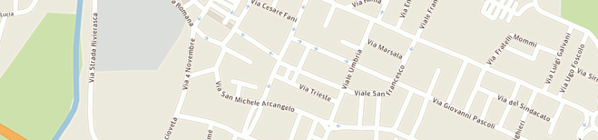 Mappa della impresa spazio dieci (srl) a BASTIA UMBRA