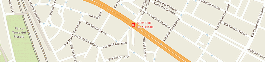 Mappa della impresa gino borzetti di roccini marco a ROMA