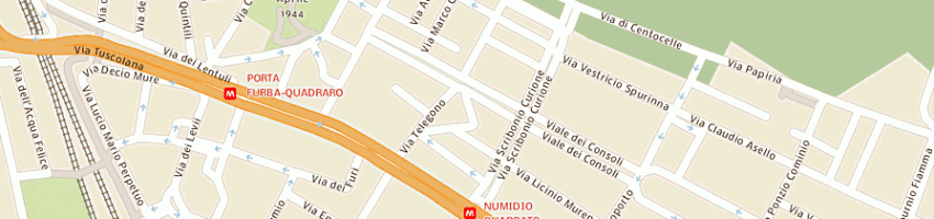 Mappa della impresa evolution car srl a ROMA