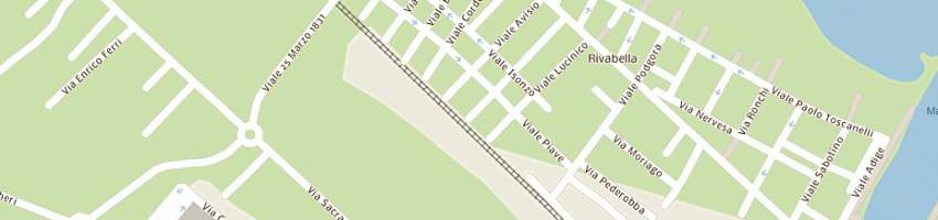 Mappa della impresa villa galvani a RIMINI