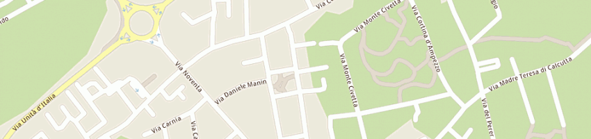 Mappa della impresa pizzeria quadrifoglio a SAN DONA DI PIAVE