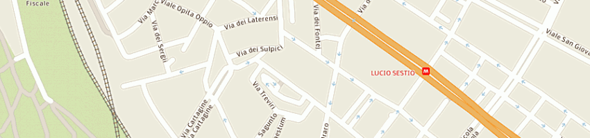 Mappa della impresa congregazione san giovanni battista precursore a ROMA