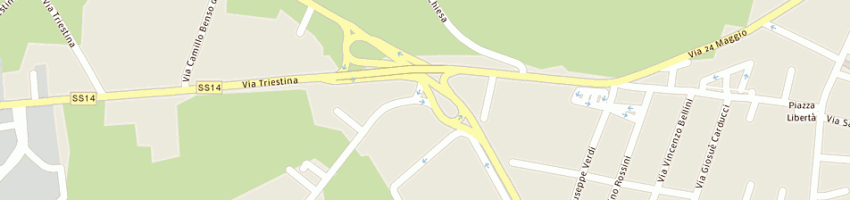 Mappa della impresa autotrasporti pasqual sandro e c snc a MUSILE DI PIAVE