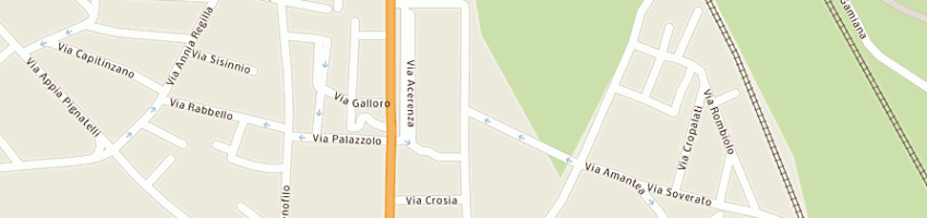 Mappa della impresa anzano fabrizio a ROMA