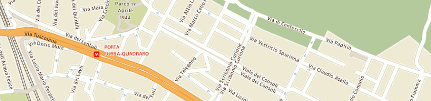 Mappa della impresa maganatura due di loretta maselli a ROMA