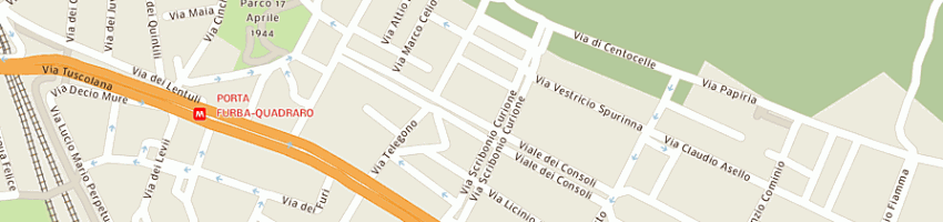Mappa della impresa troiano antonio a ROMA