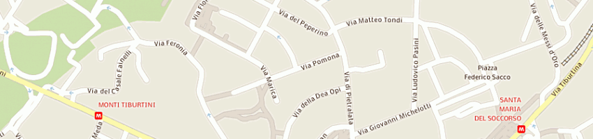 Mappa della impresa formula ambiente srl a ROMA