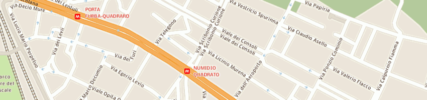 Mappa della impresa cecilia societa' cooperativa sociale onlus a ROMA