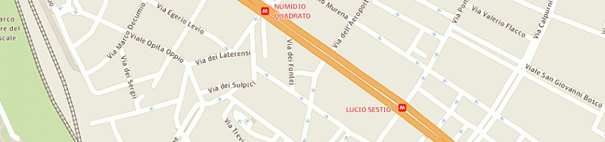 Mappa della impresa fit land sas a ROMA