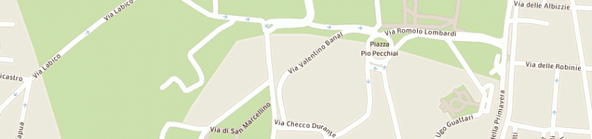 Mappa della impresa rossi alfonso a ROMA