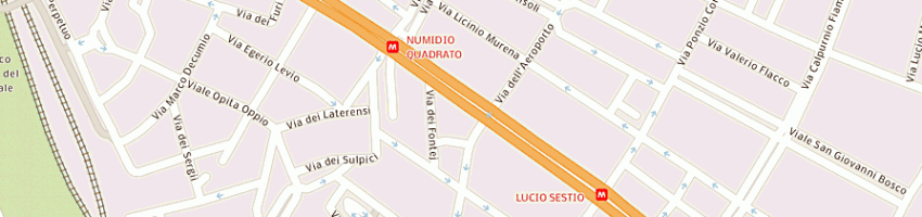Mappa della impresa del dotto amedeo a ROMA