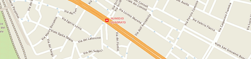 Mappa della impresa bardella zeira a ROMA