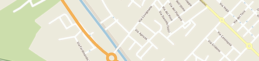 Mappa della impresa buda ing roberto a RIMINI