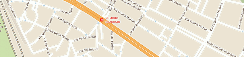 Mappa della impresa la mercarella srl a ROMA