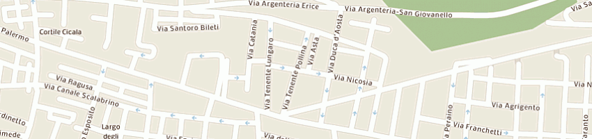 Mappa della impresa auto service snc a ERICE