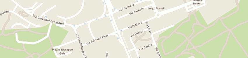 Mappa della impresa due - pi di lupi e piccione snc a ROMA