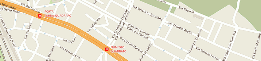 Mappa della impresa vacanze felici srl a ROMA