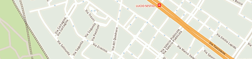 Mappa della impresa top car 2000 snc di caperna claudio e isabelli angelo a ROMA