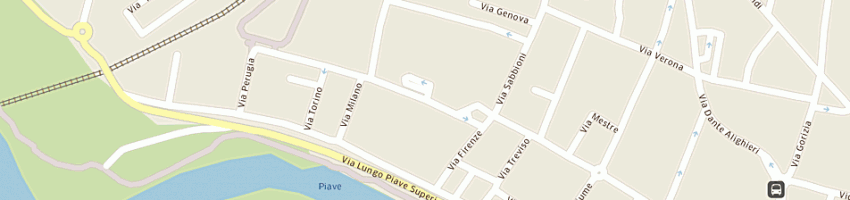 Mappa della impresa giacomini valdimiro a SAN DONA DI PIAVE