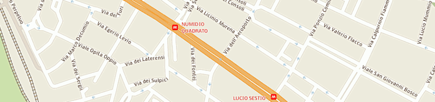 Mappa della impresa donati delia a ROMA