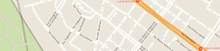 Mappa della impresa urbano marcello a ROMA