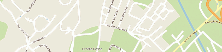 Mappa della impresa banca malatestiana credito cooperativo scrl a RIMINI