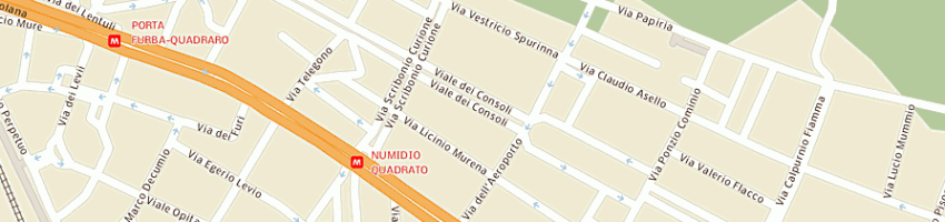 Mappa della impresa dieffe - srl a ROMA