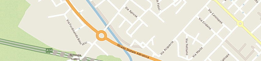 Mappa della impresa sestini marcello a RIMINI