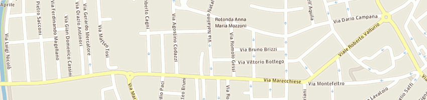 Mappa della impresa nuova italtermica di morri ing mauro srl a RIMINI