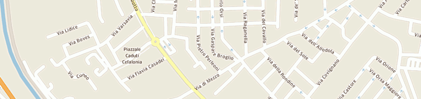 Mappa della impresa vannini studio dentistico dott luca a RIMINI