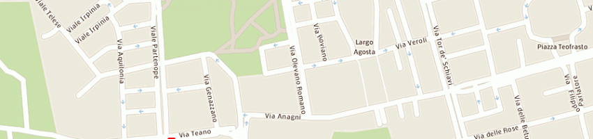 Mappa della impresa granieri andrea a ROMA