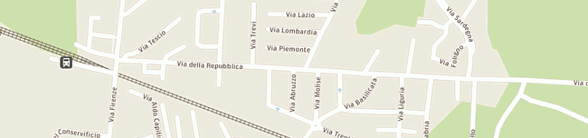 Mappa della impresa gori giuseppe a BASTIA UMBRA