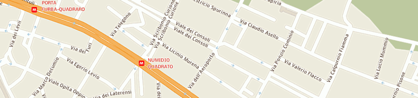 Mappa della impresa gb elettronica snc a ROMA