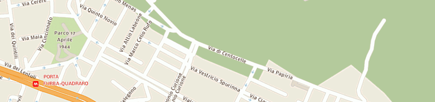 Mappa della impresa collinvitti carlo a ROMA