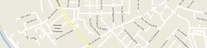 Mappa della impresa rabitti gianni a RIMINI