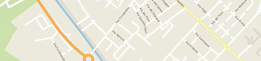 Mappa della impresa felcini ivan a RIMINI
