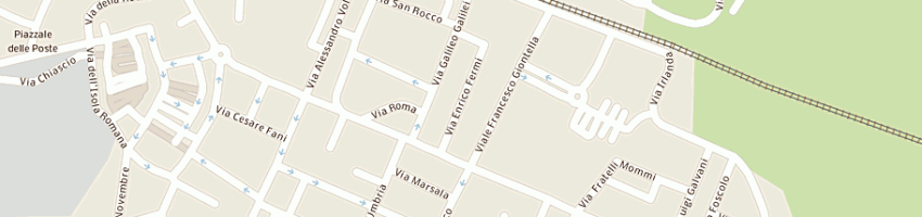 Mappa della impresa macal snc di mazzoli e c a BASTIA UMBRA