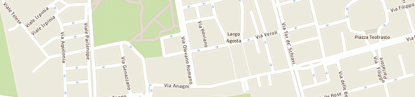 Mappa della impresa piante e fiori daggiante maria rita a ROMA
