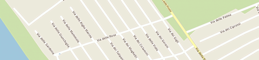 Mappa della impresa porta della neve srl a ARDEA