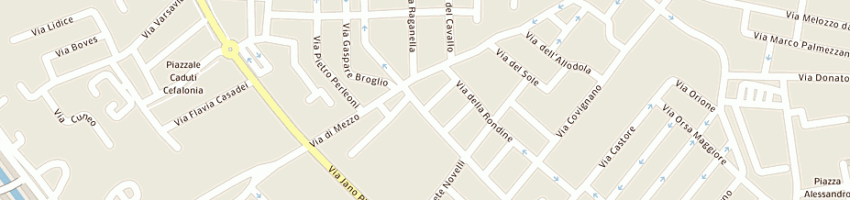 Mappa della impresa bernardi maurizio a RIMINI