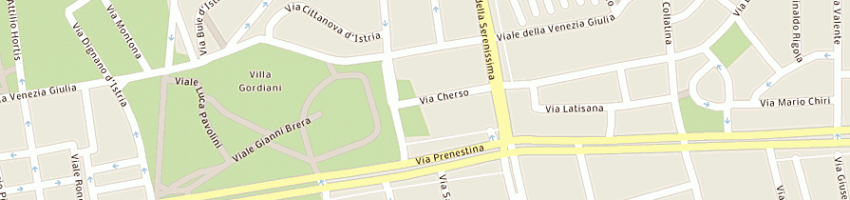 Mappa della impresa sendal di anav igal e c a ROMA