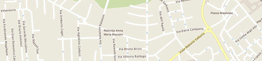 Mappa della impresa bar giardino a RIMINI