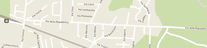 Mappa della impresa centrone massimo a BASTIA UMBRA
