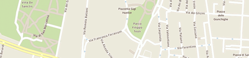 Mappa della impresa naccarato rosa a ROMA