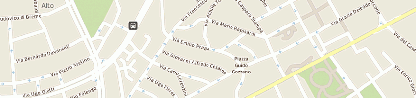 Mappa della impresa casa di cura villa tiberia srl a ROMA