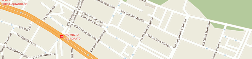 Mappa della impresa flex italia srl a ROMA